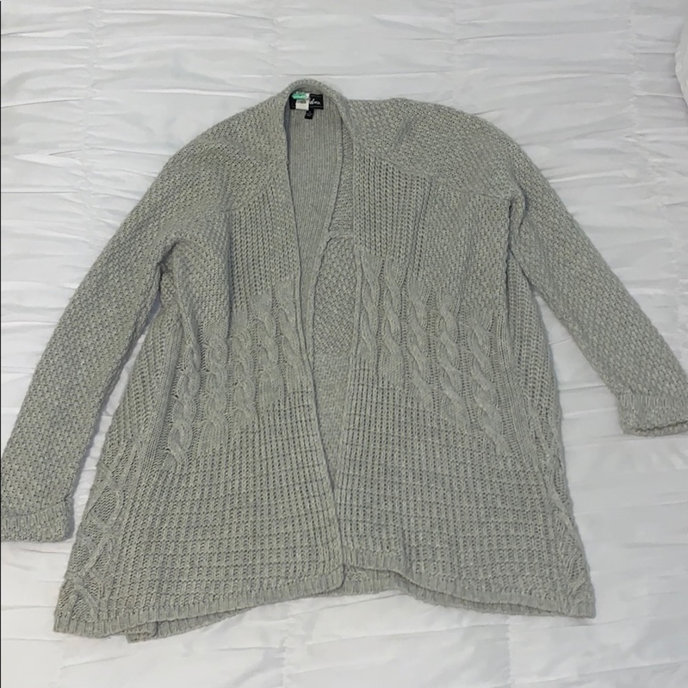 Sam Edelman Women’s Gray Knitted Cardigan